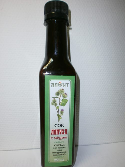 Сок лопуха с медом купить в Красноярске Сок лопуха с медом купить в Красноярске